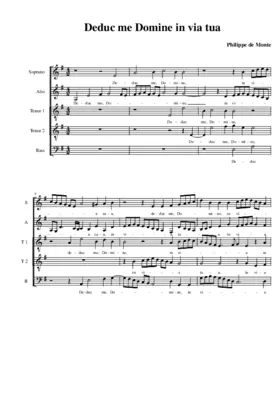 Deduc me Domine in via tua