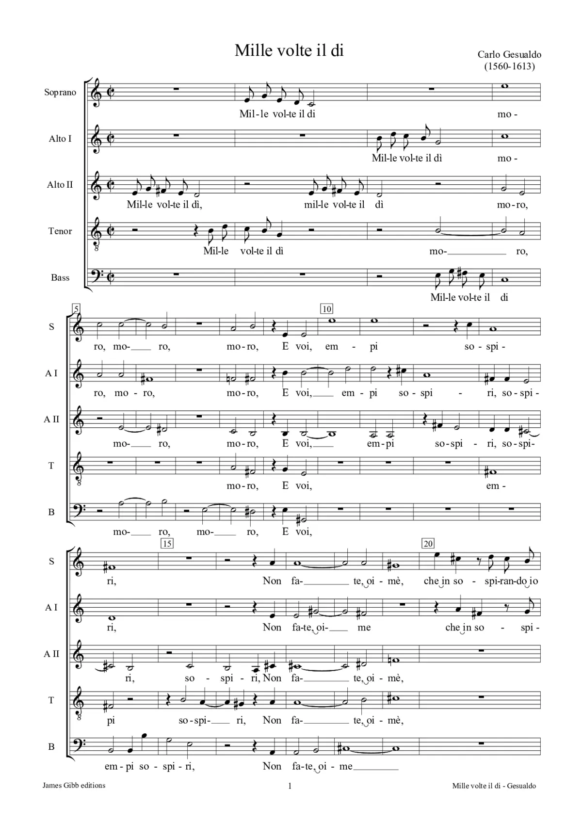 Mille volte il di - Page 1