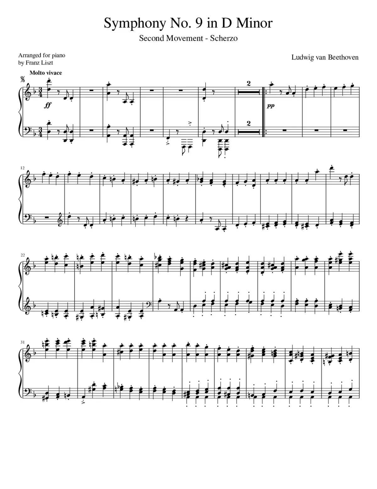 Symphony No.9 Op.125 - Page 1