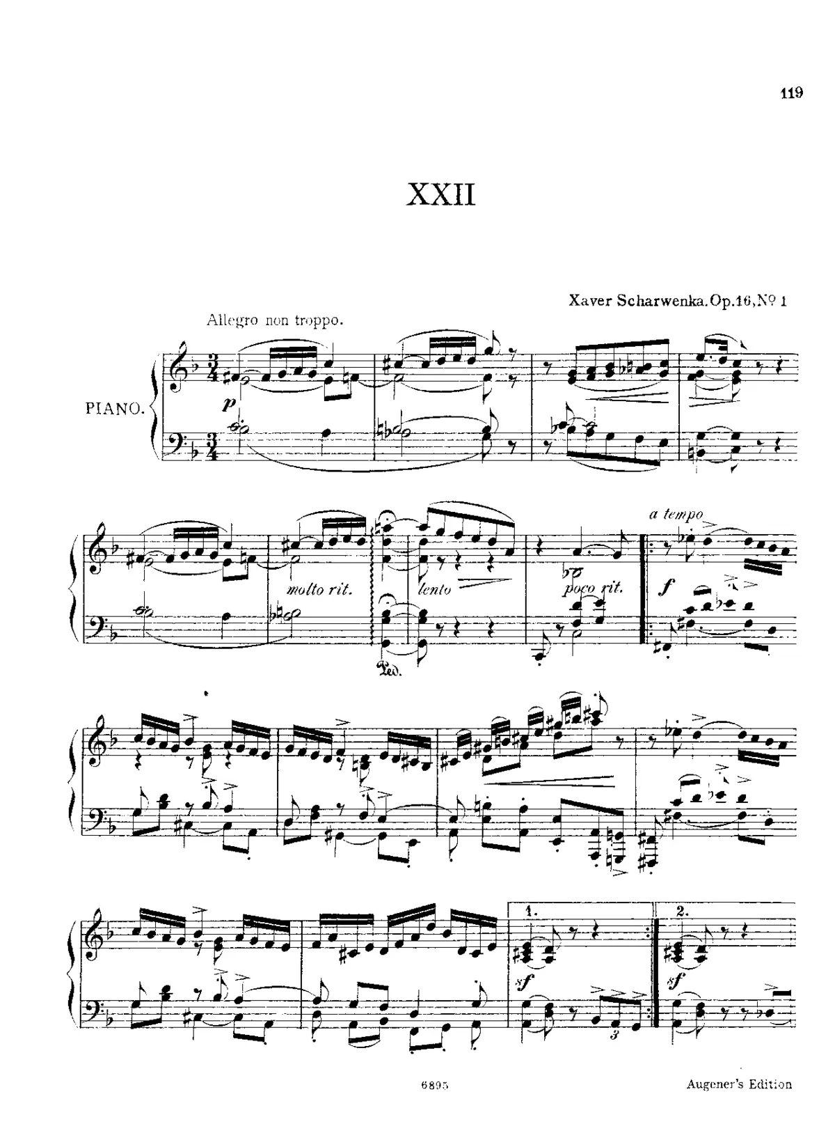 2 Polish Dances, Op.16 - Page 1