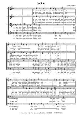 Im Bad wolln wir recht fröhlich sein