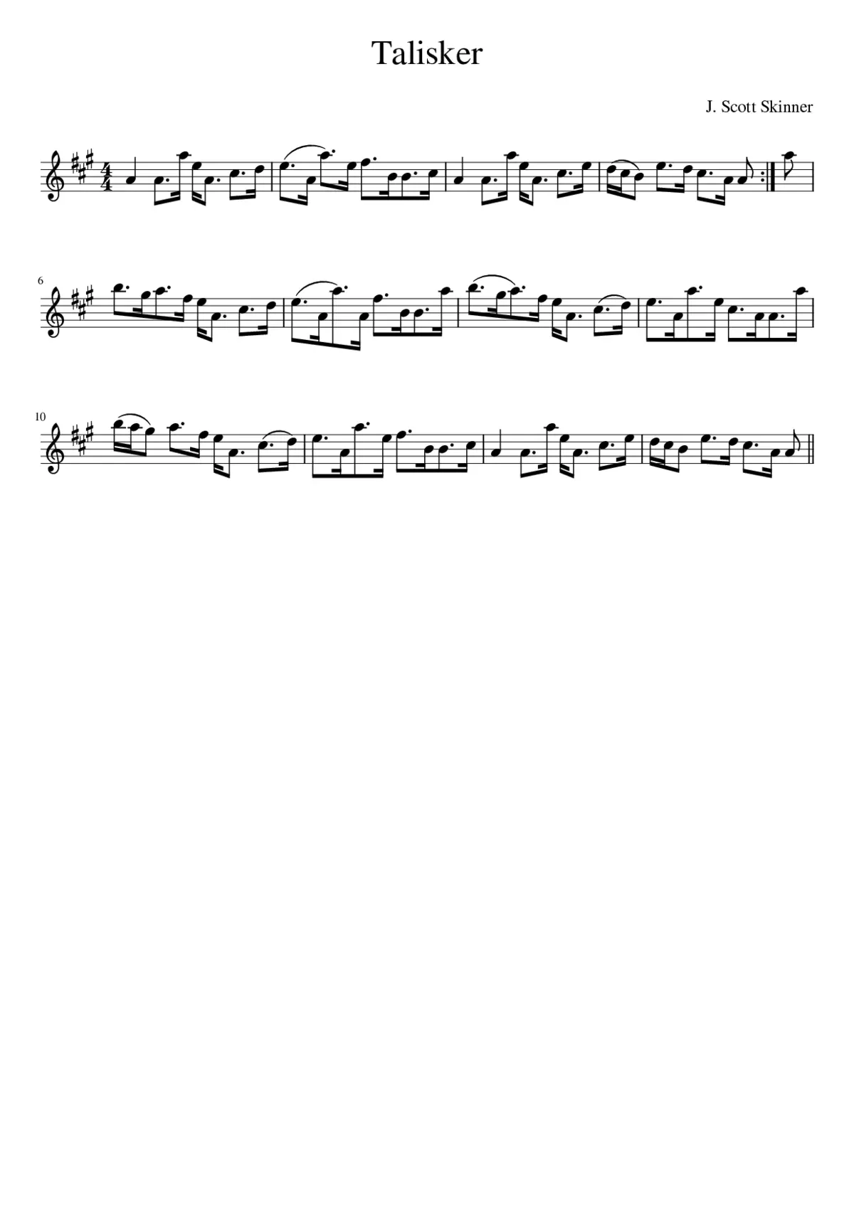 Talisker - Page 1