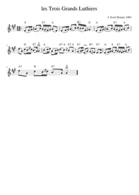 les Trois Grands Luthiers
