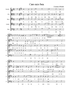 Caro mio ben