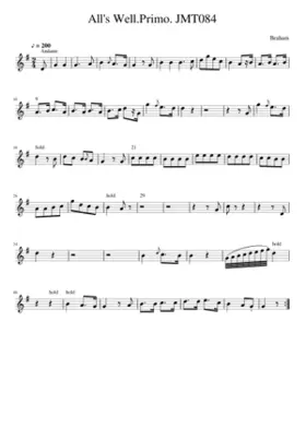 All's Well.Primo. JMT084