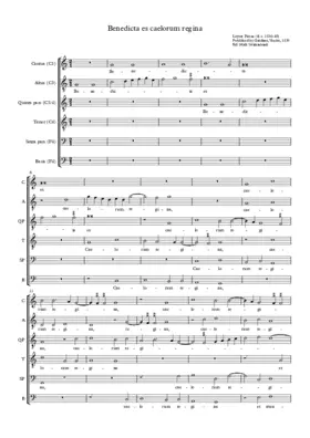 Benedicta es caelorum regina