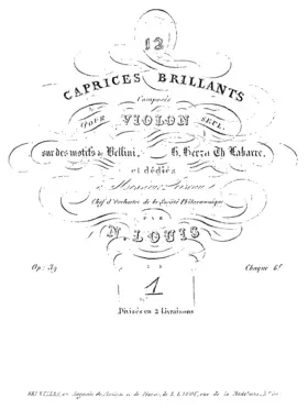 12 Caprices brillants