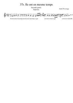 37r. Ilz ont en mesme temps