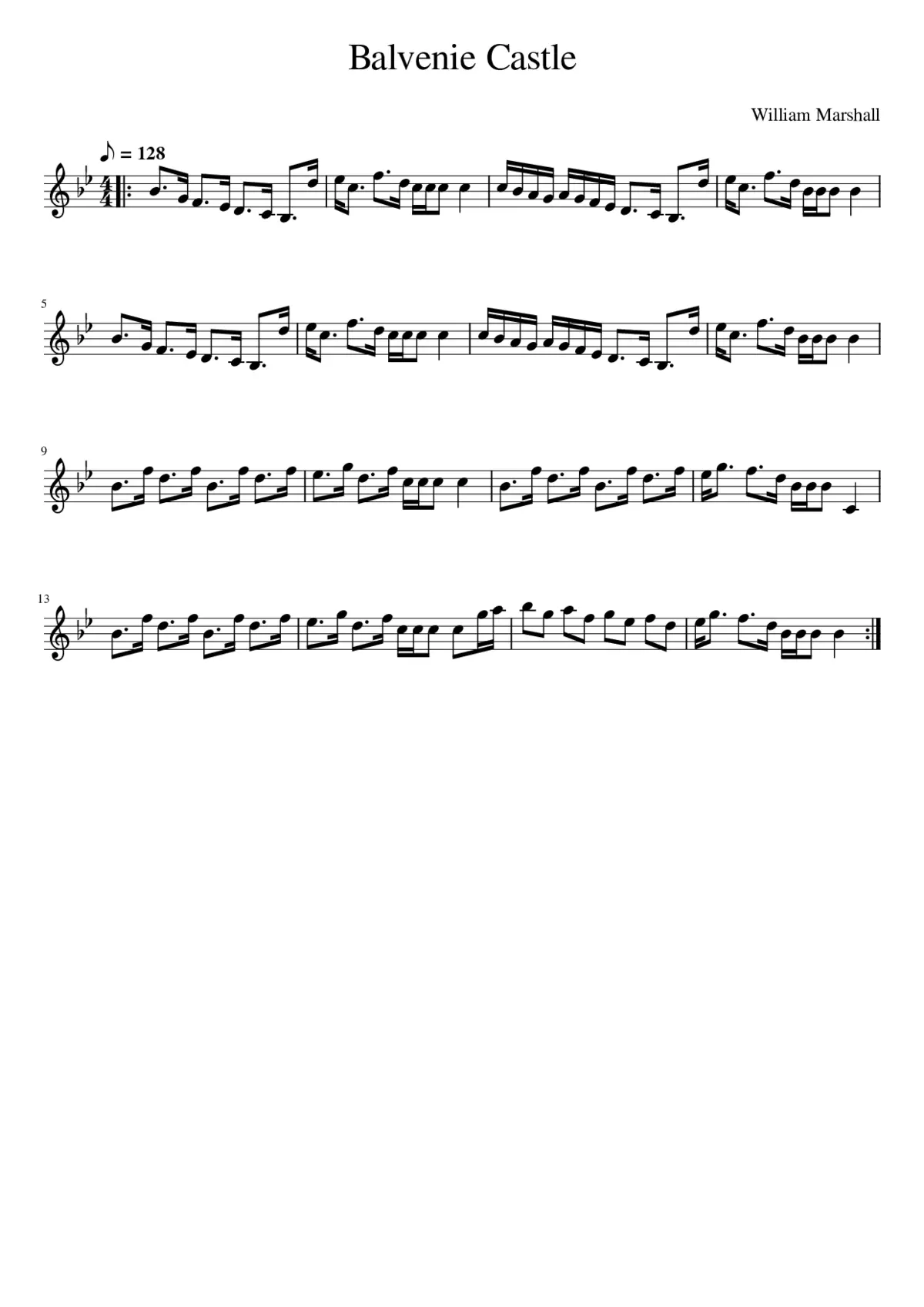 Balvenie Castle - Page 1