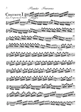 Flute Concerto in F major