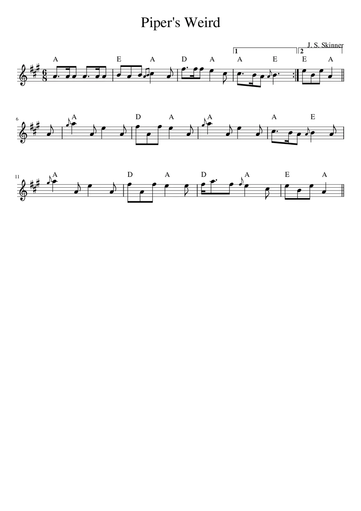 Piper's Weird - Page 1