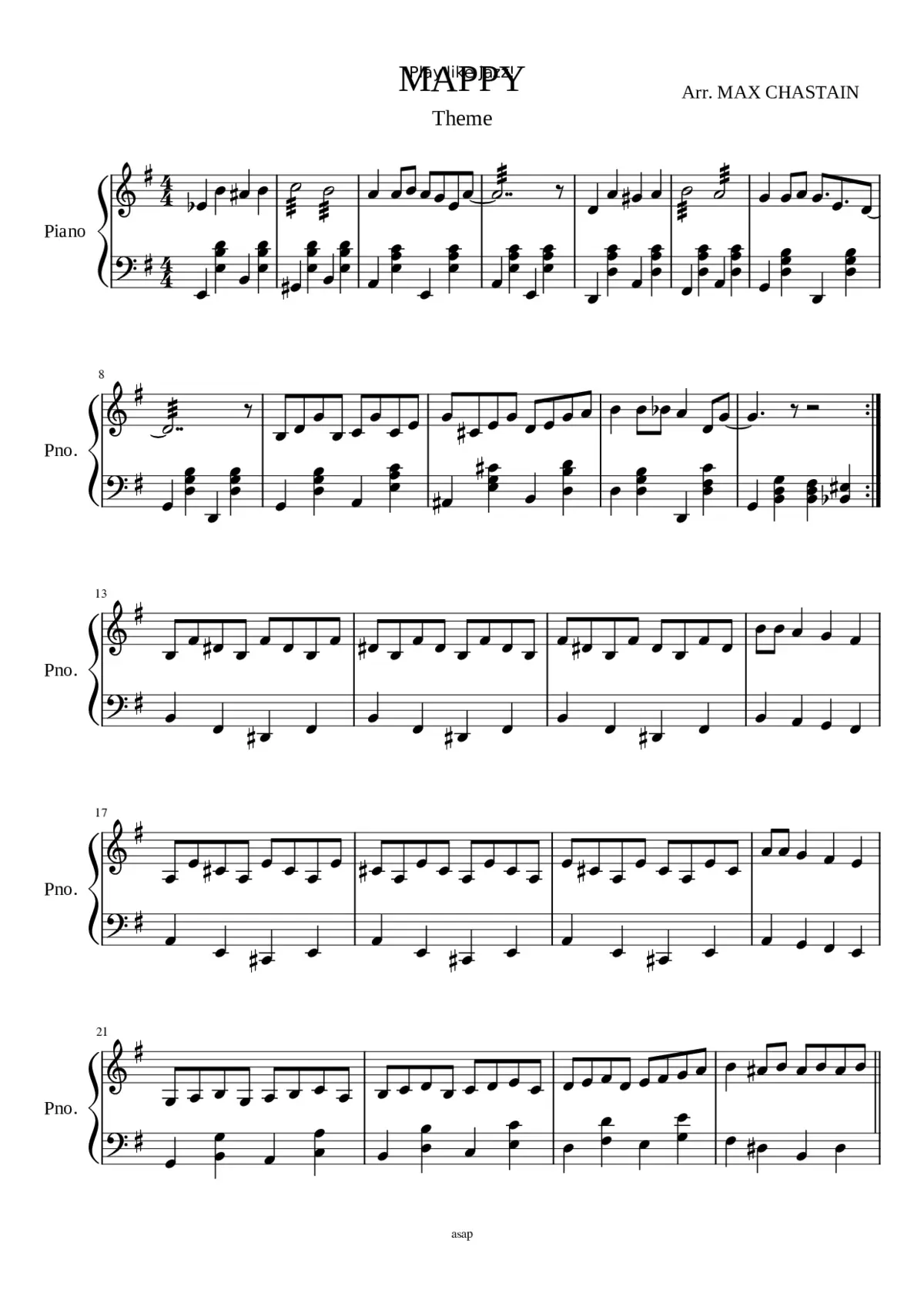 Mappy Theme - Page 1