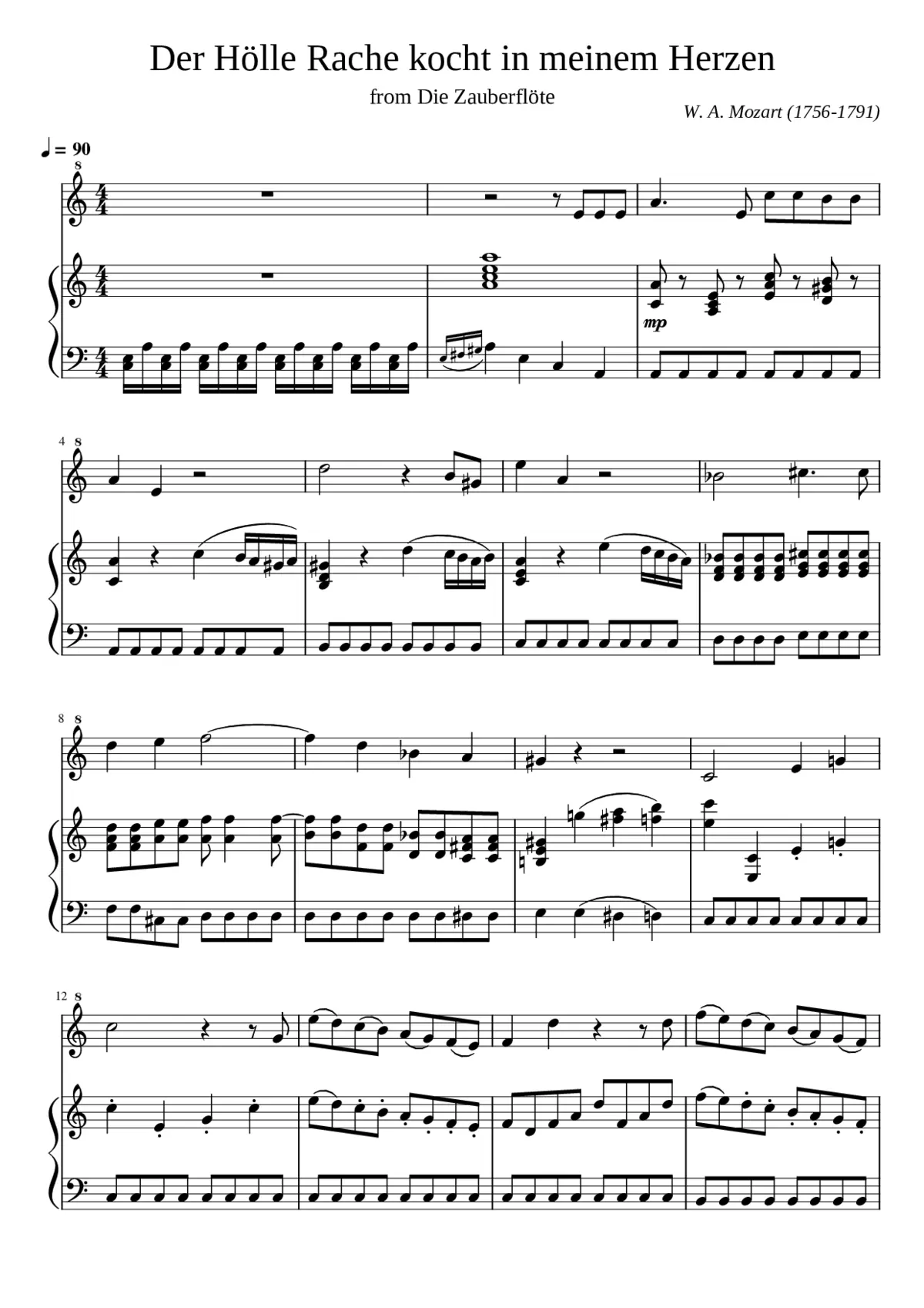 Die Zauberflöte K.620 - Page 1