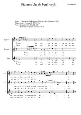 Fiamme che da begli occhi