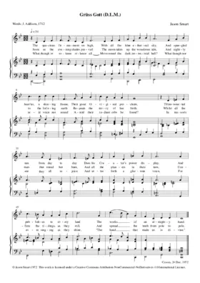 The spacious firmament on high