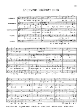 Solemnis urgebat dies