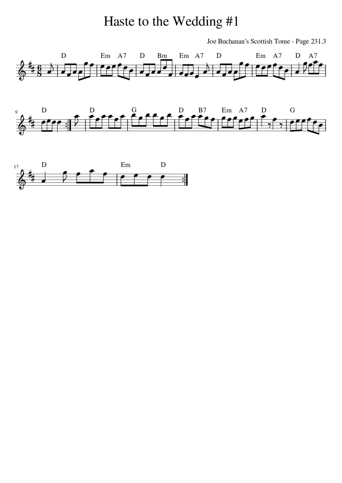 Haste to the Wedding - Page 1