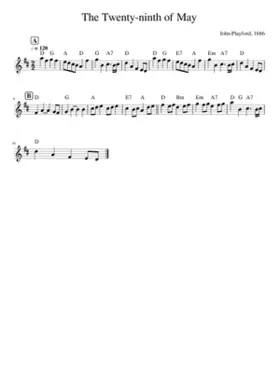 The Twenty-Ninth of May