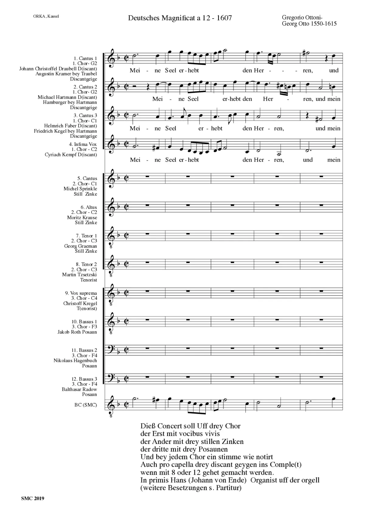Deutsches Magnificat - Page 1