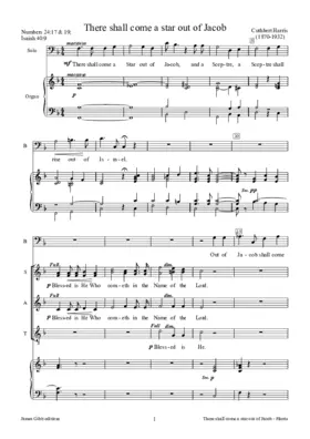 There shall come a star out of Jacob