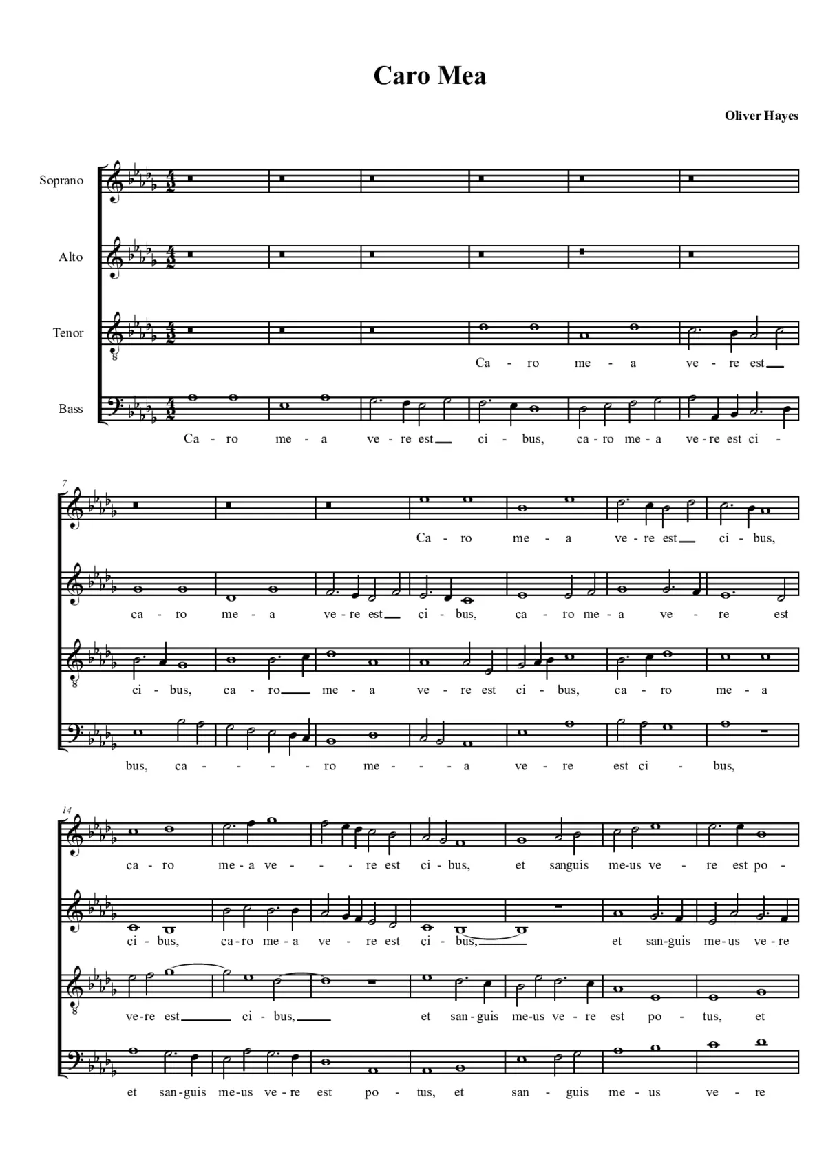 Caro mea - Page 1