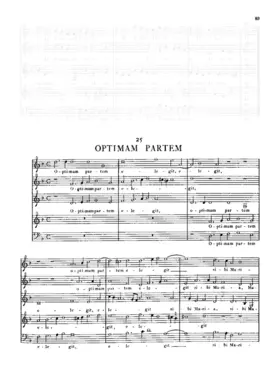 Optimam partem elegit