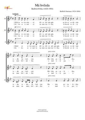 Sbory trojhlasné pro Å¾enské hlasy - 1. Má hvÄzda