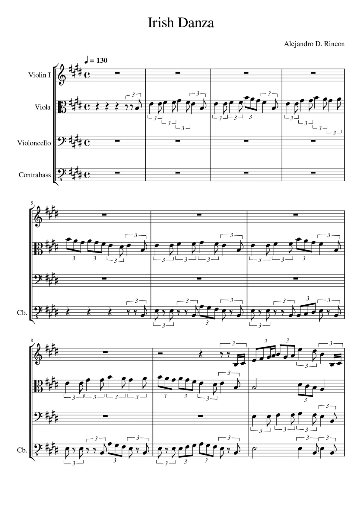Irish Danza - Page 1