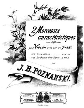2 Morceaux caractéristiques