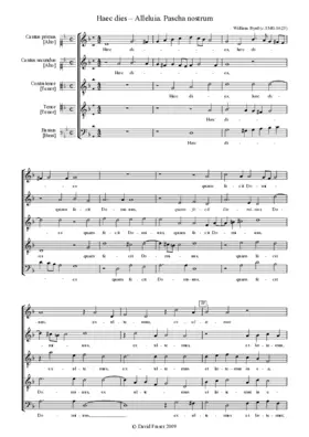 Haec dies - Alleluia Pascha nostrum