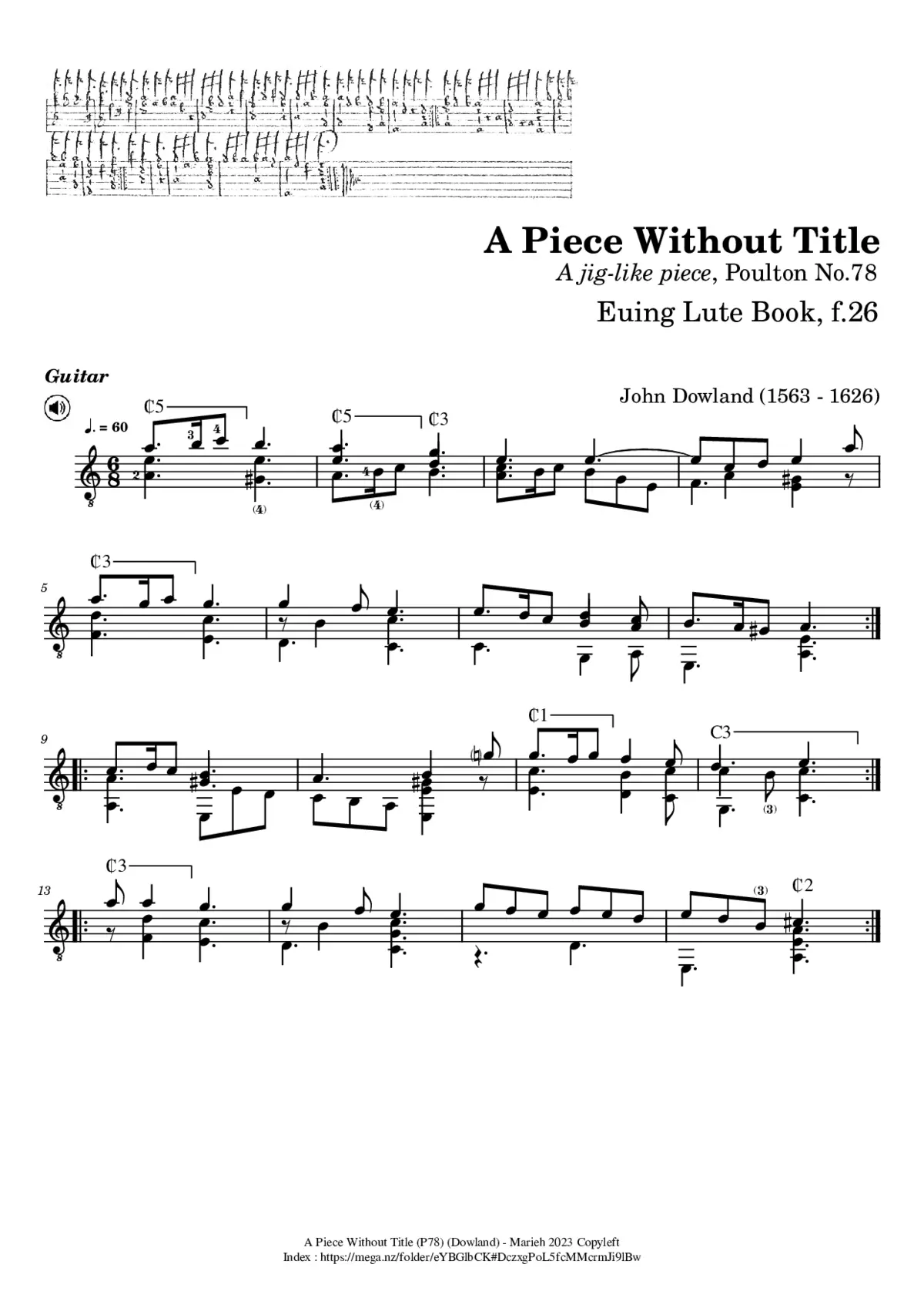 A Piece Without Title (P.78) - Page 1