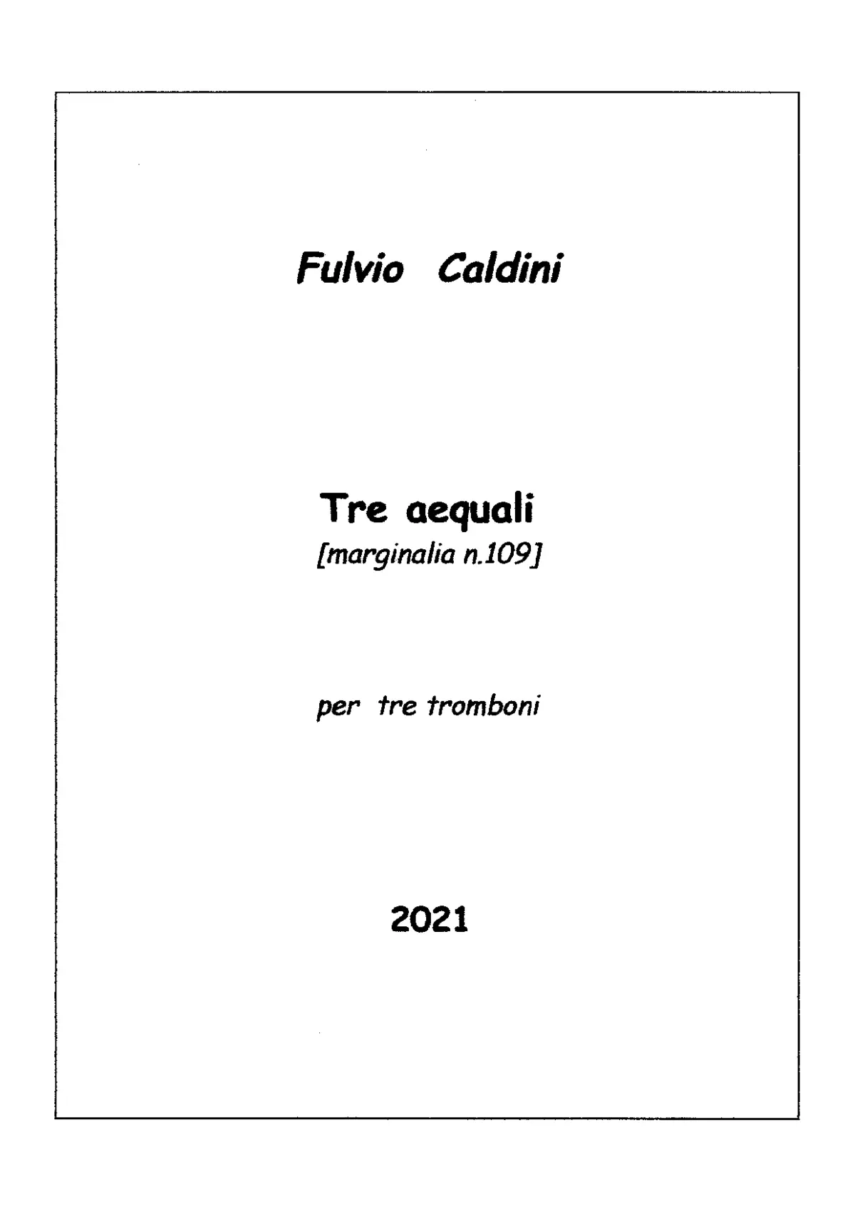 3 Aequali - Page 1