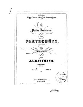 2 Petites fantaisies sur 'Le Freyschütz'