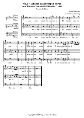 Ahime qual' empia sorte