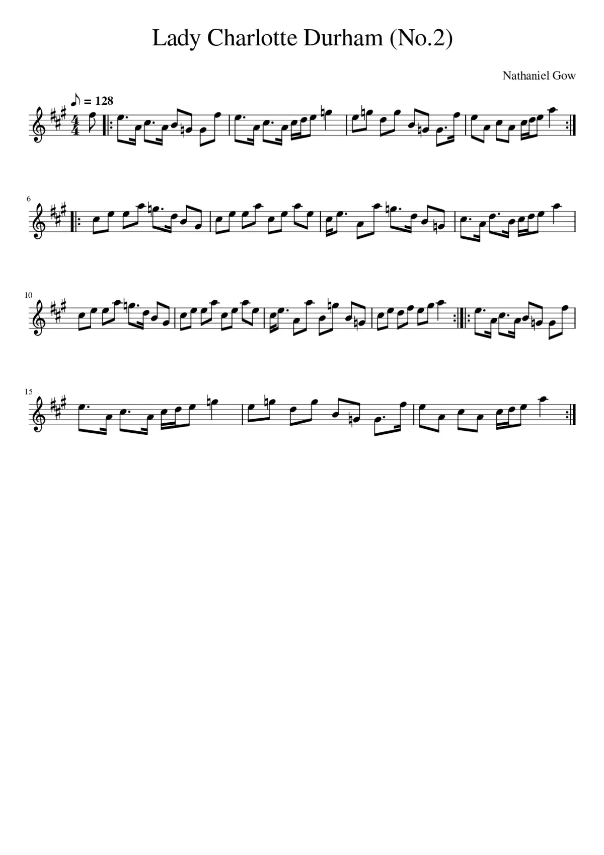 Lady Charlotte Durham (No.2) - Page 1