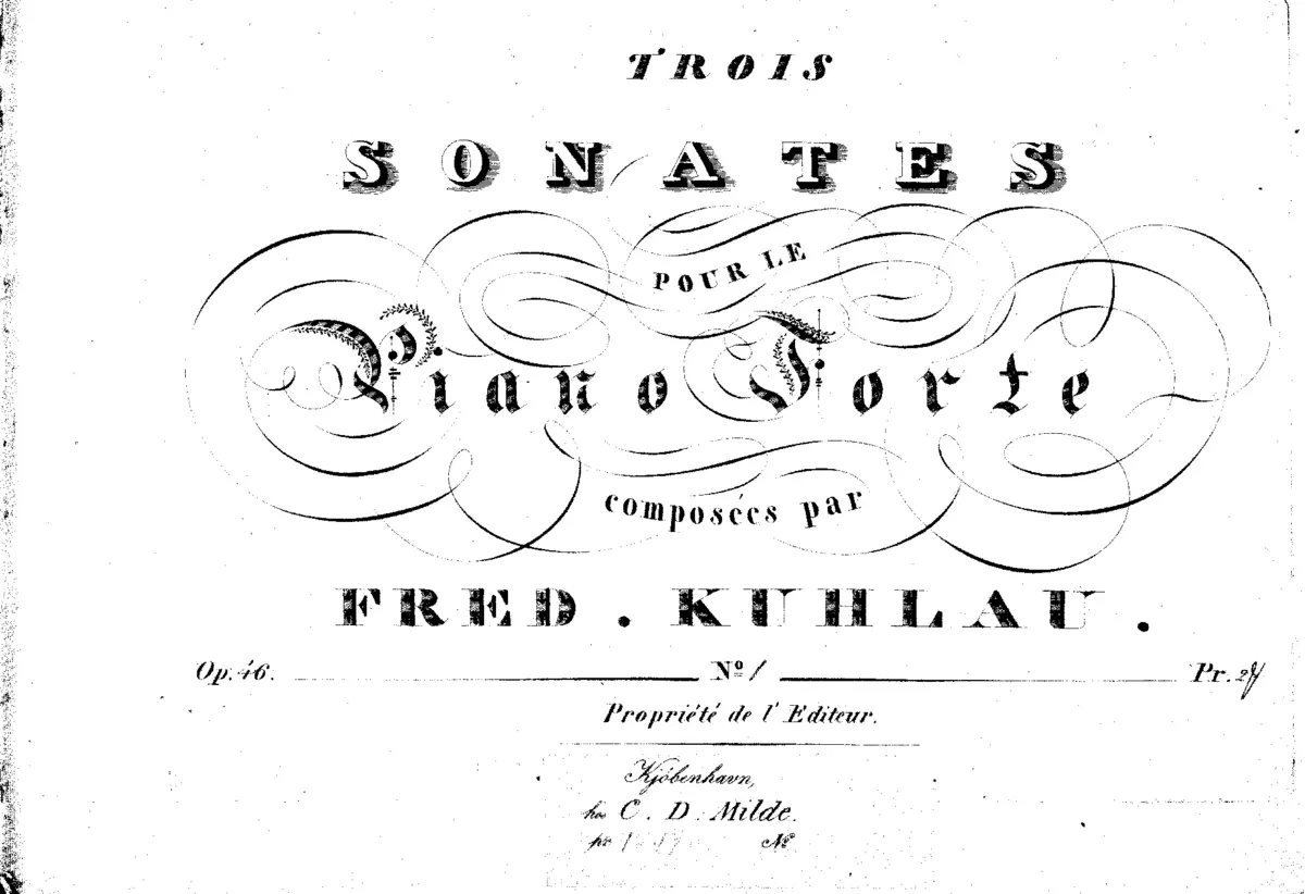3 Piano Sonatas - Page 1