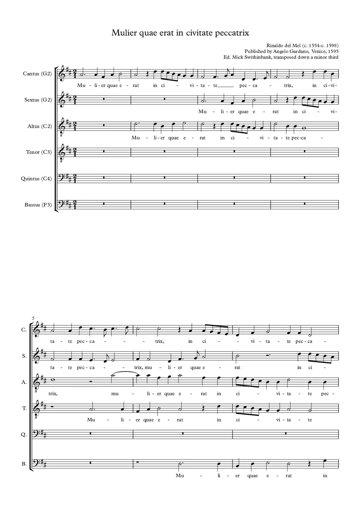 Mulier quae erat in civitate peccatrix - Page 1