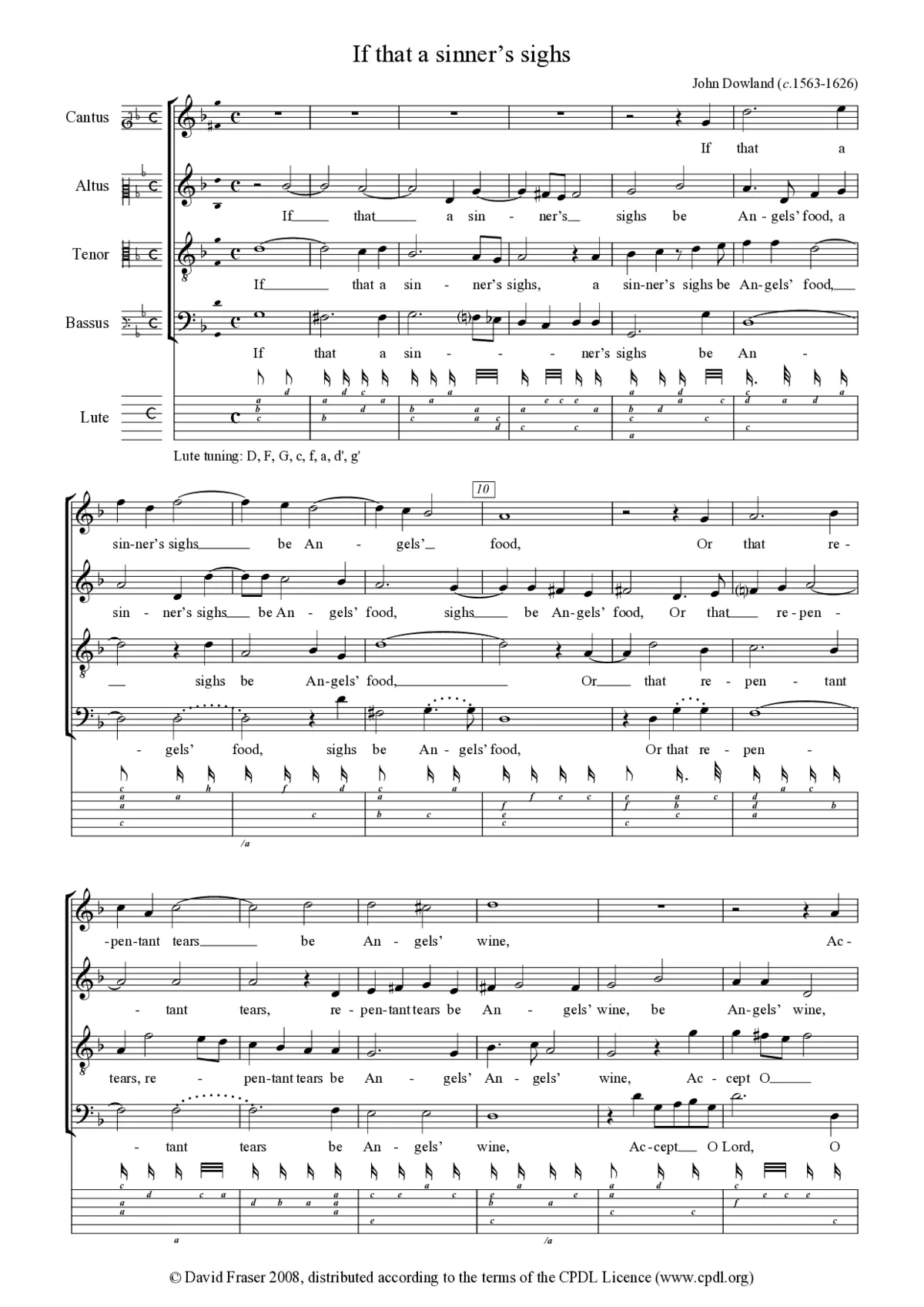 If that a sinner's sighs be Angels' food - Page 1