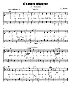 O sacrum convivium