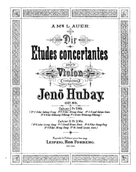 10 Études concertantes