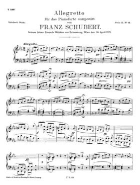 Allegretto in C minor