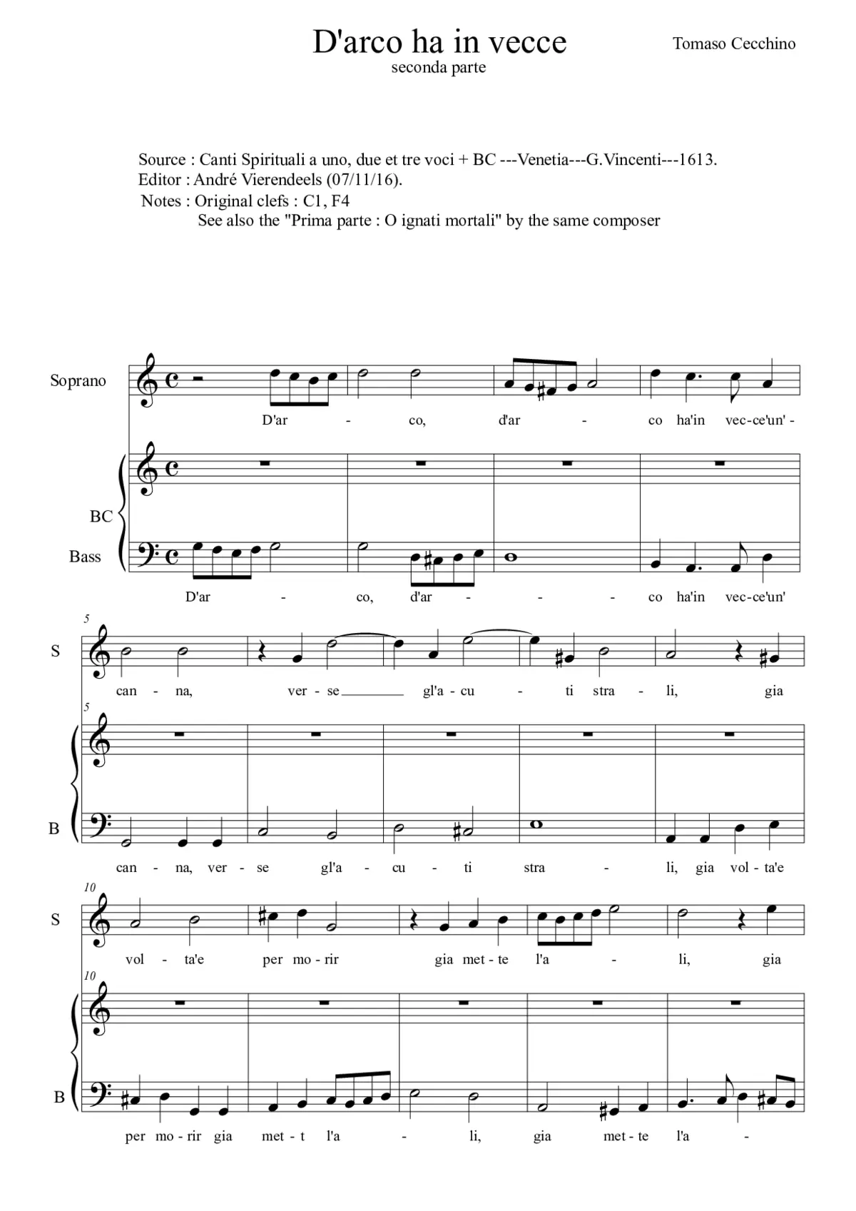 D'arco ha in vecce - Page 1
