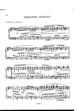 Andantino semplice