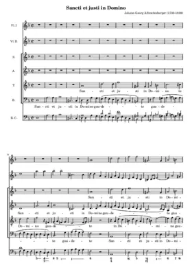 Sancti et justi in Domino