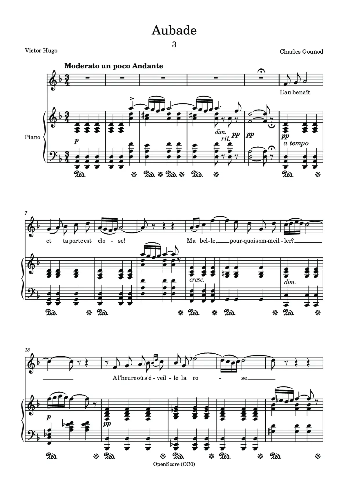Aubade - Page 1