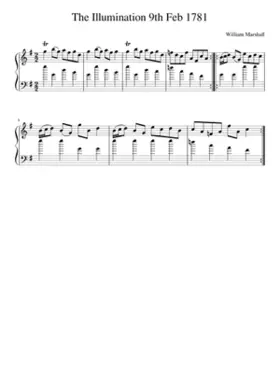 The Illumination 9th Feb 1781