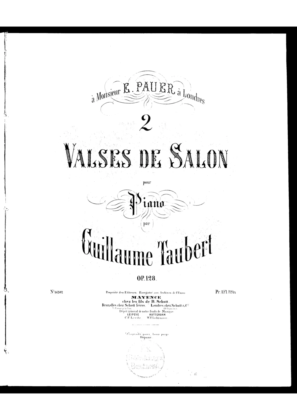 2 Valses de Salon - Page 1