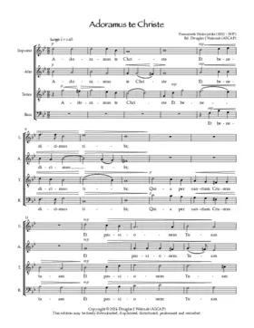 Adoramus te Christe