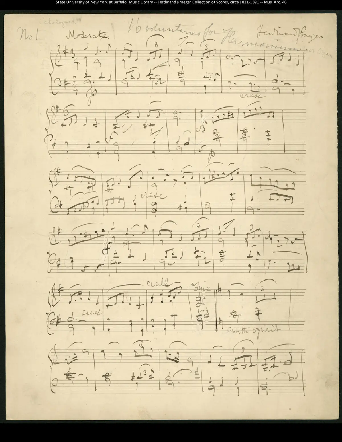16 Voluntaries - Page 1