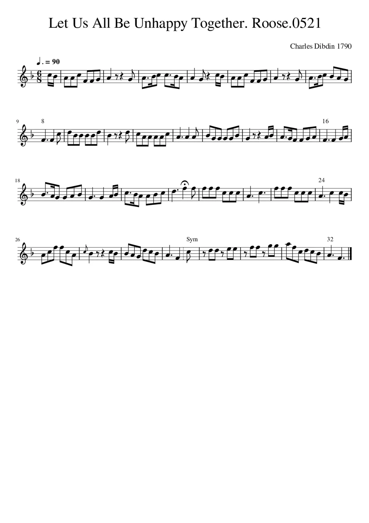 Let Us All Be Unhappy Together. Roose.0521 - Page 1